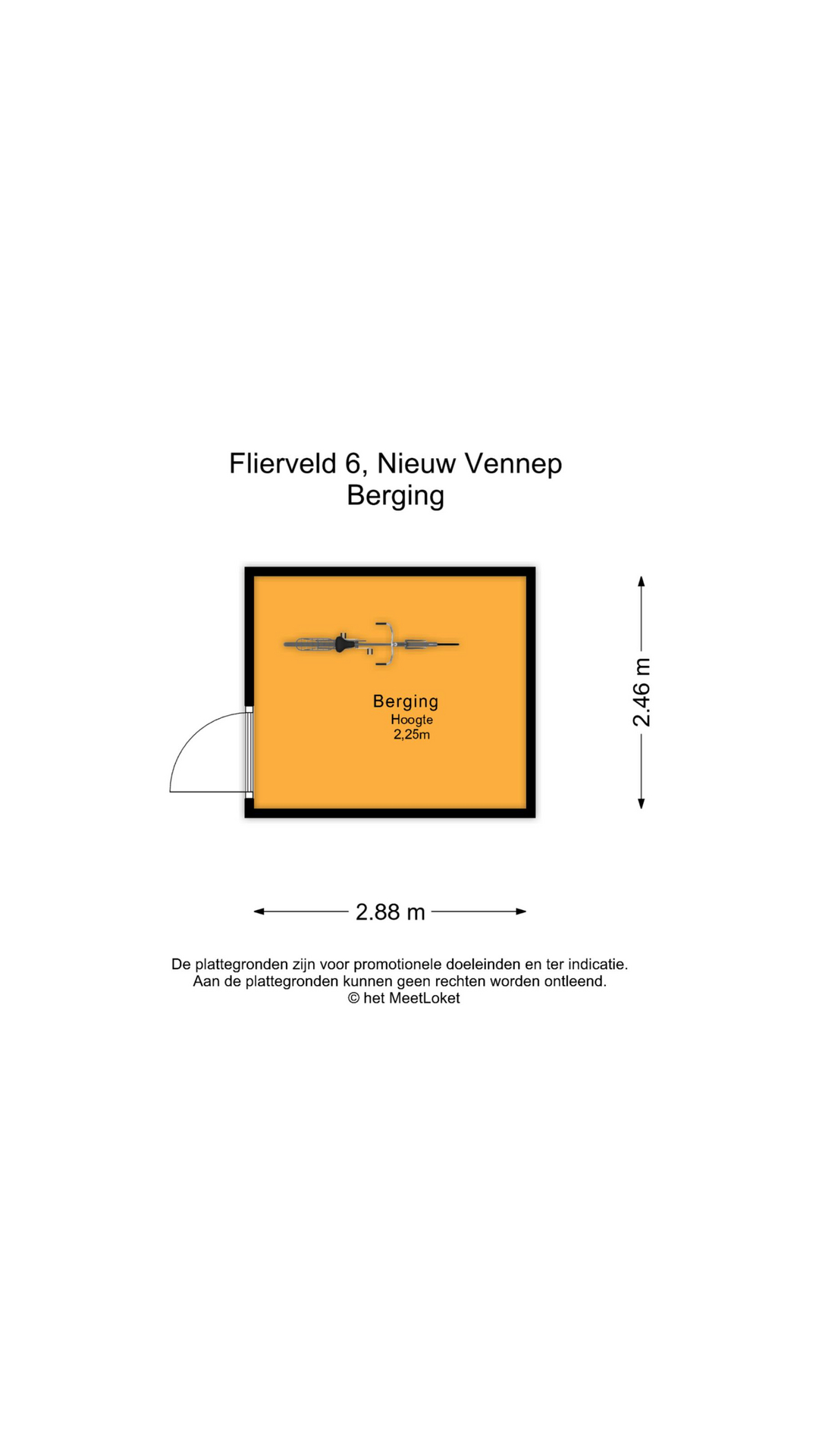 Flierveld 6 , 2151 LG Nieuw-vennep map